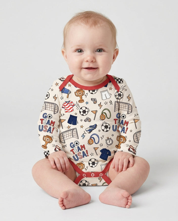 Soccer Go Team USA Bamboo Bodysuit