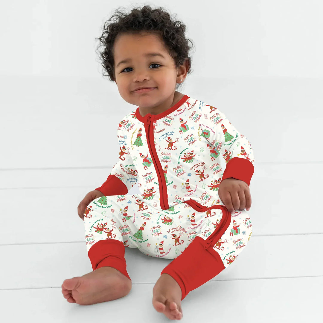 Christmas Elf Bamboo Convertible Zippy