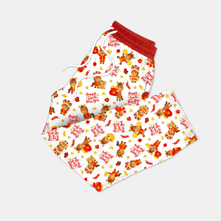 Year of the Horse Bamboo Men's Pajama Set