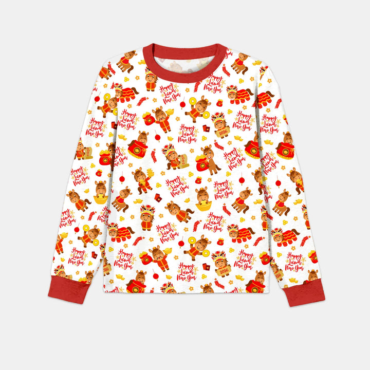 Year of the Horse Bamboo Men's Pajama Set