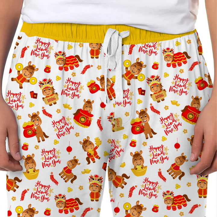 Year of the Horse Bamboo Men's Pajama Set
