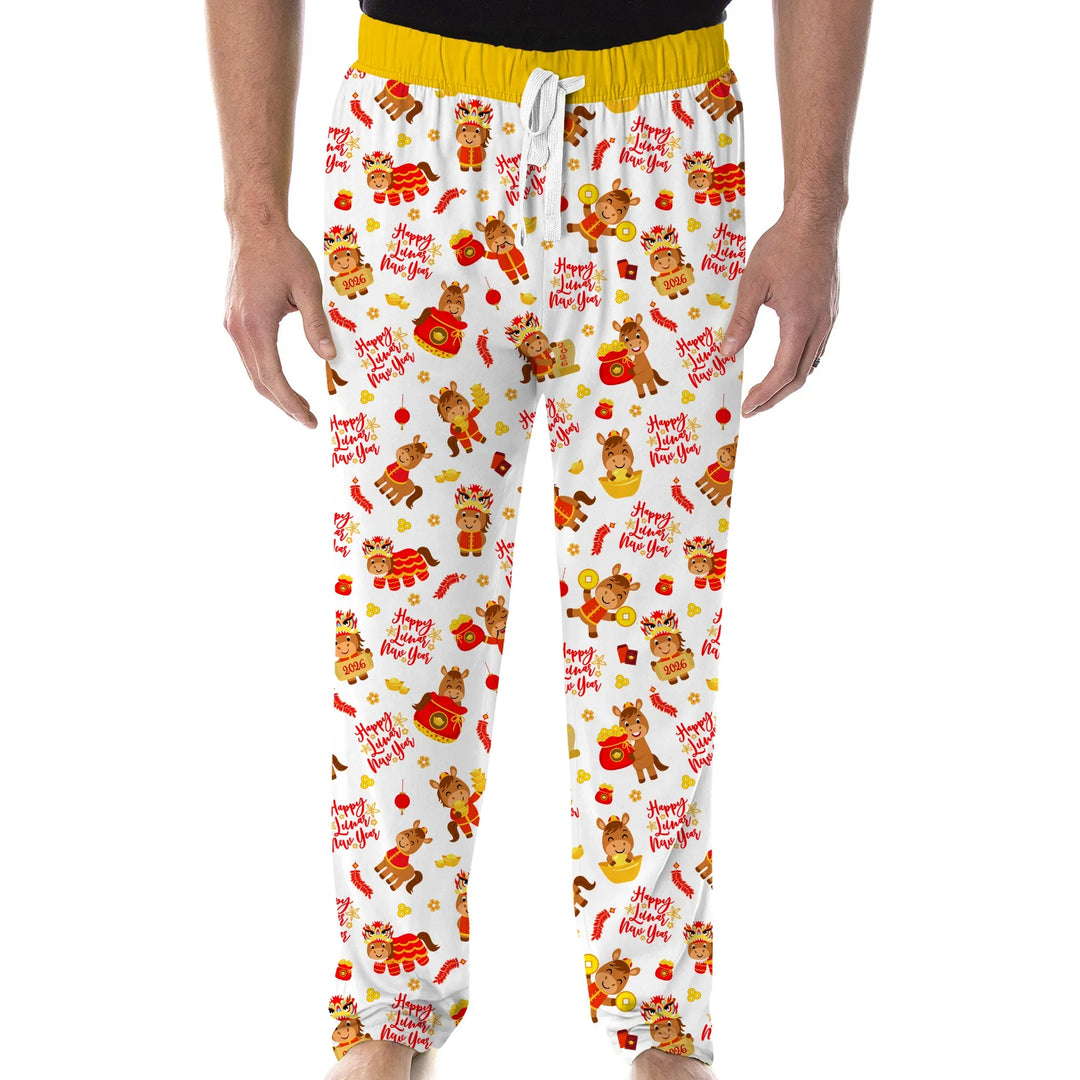 Year of the Horse Bamboo Men's Pajama Set