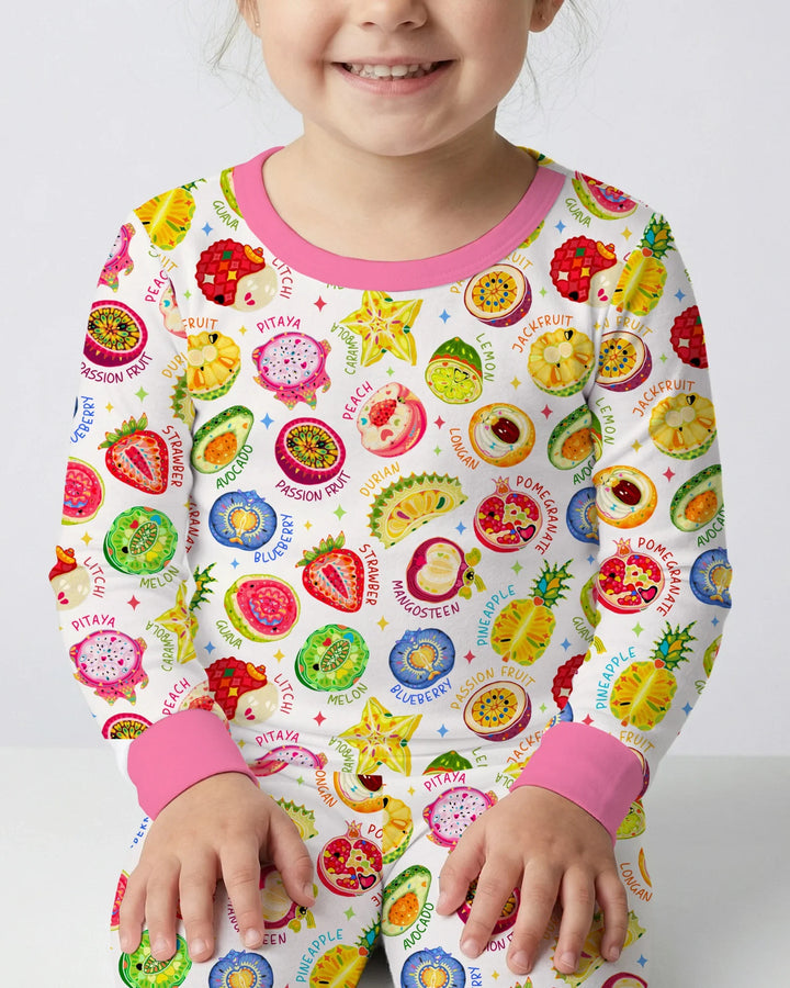 Juicy World Bamboo Two Piece Long Sleeve Pajama Set