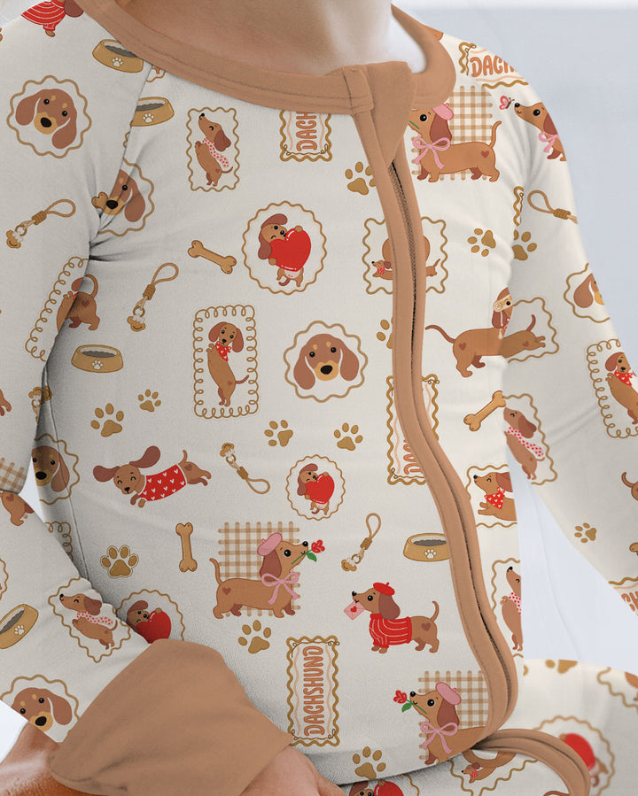 Dachshund Puppy Bamboo Convertible Zippy