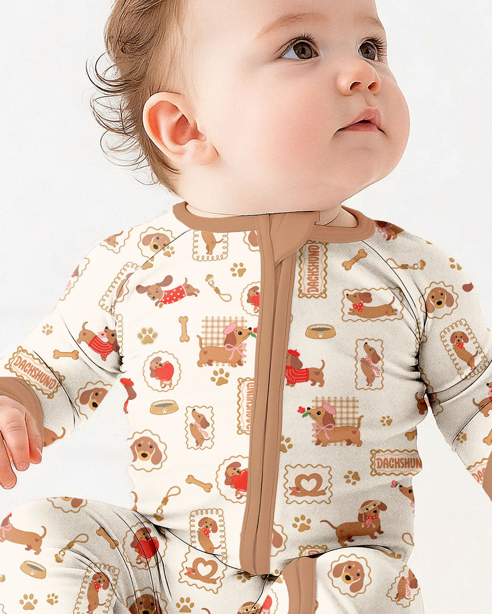 Dachshund Puppy Bamboo Convertible Zippy