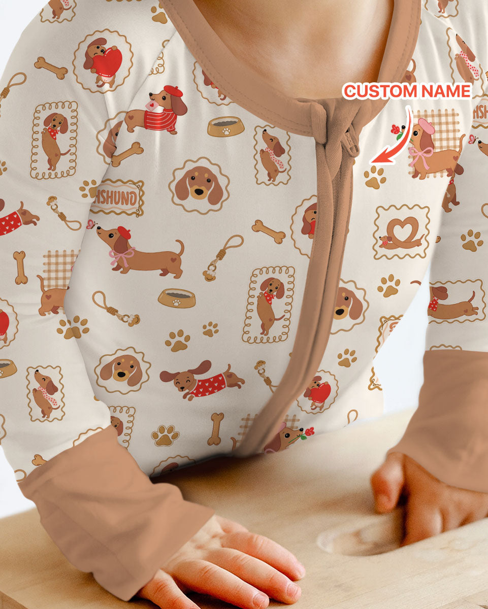 Dachshund Puppy Bamboo Convertible Zippy