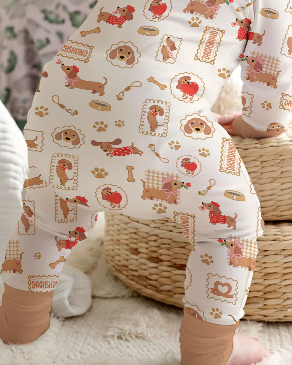 Dachshund Puppy Bamboo Convertible Zippy