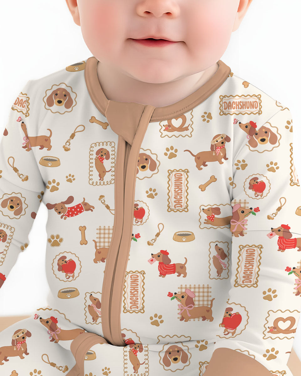 Dachshund Puppy Bamboo Convertible Zippy