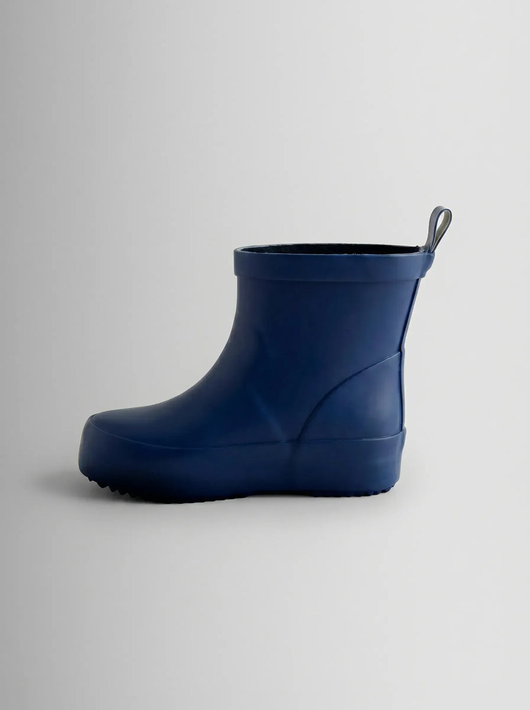 Navy Blue Short Plain Wellies