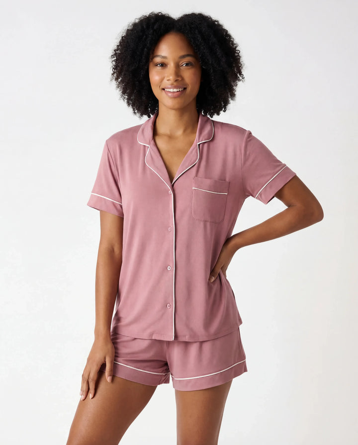 Rosewood Bamboo Women Short Pajama Set