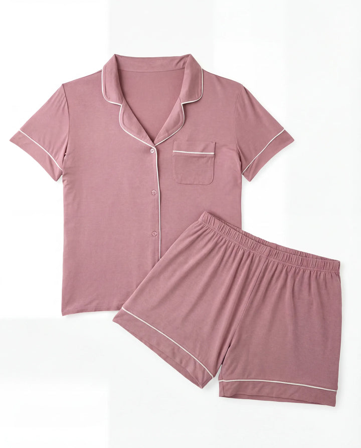 Rosewood Bamboo Women Short Pajama Set