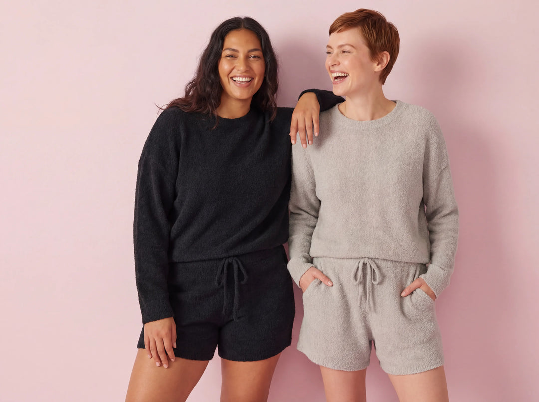 Dove Gray Bamboo Women Lounge Short