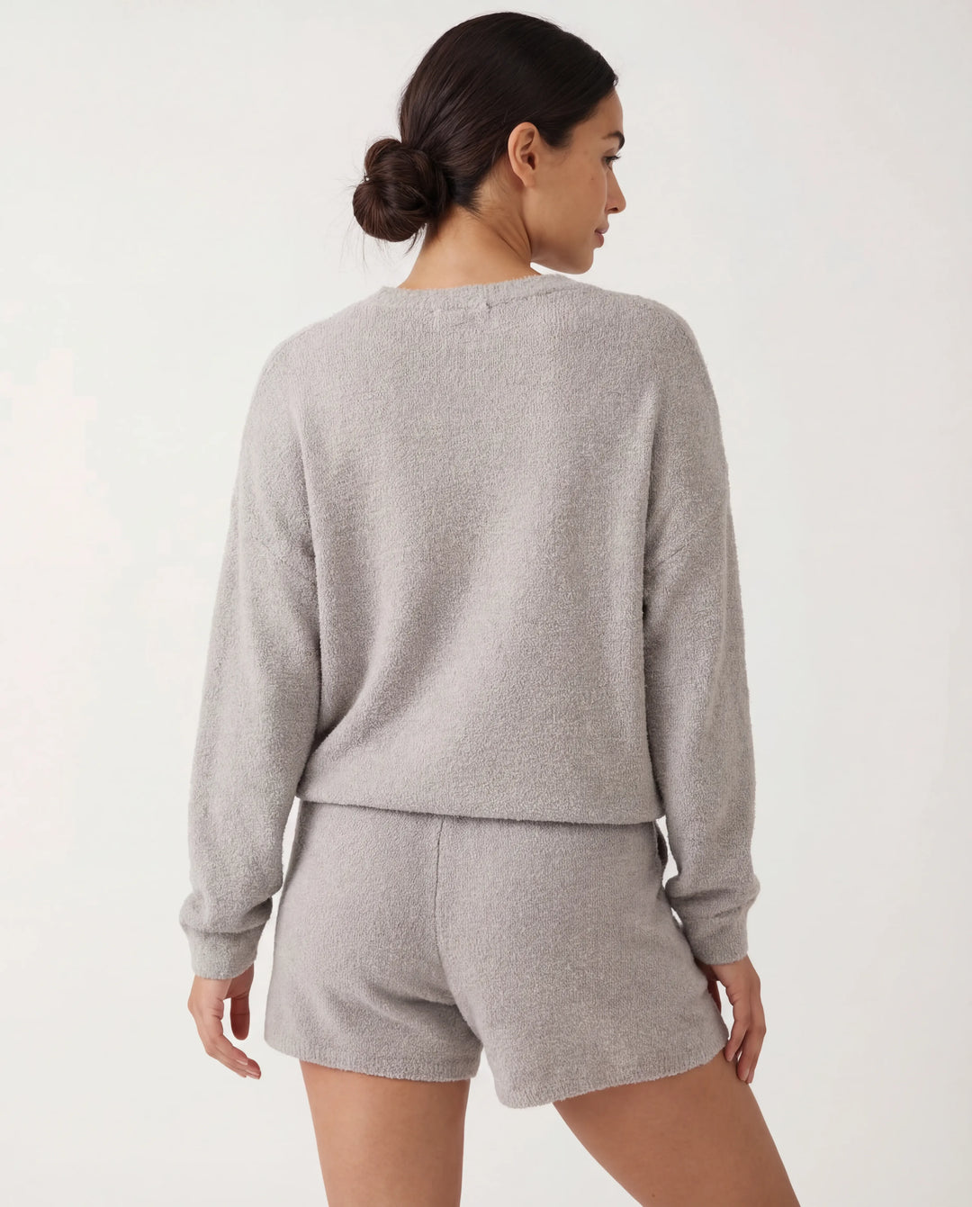 Dove Gray Bamboo Women Lounge Short