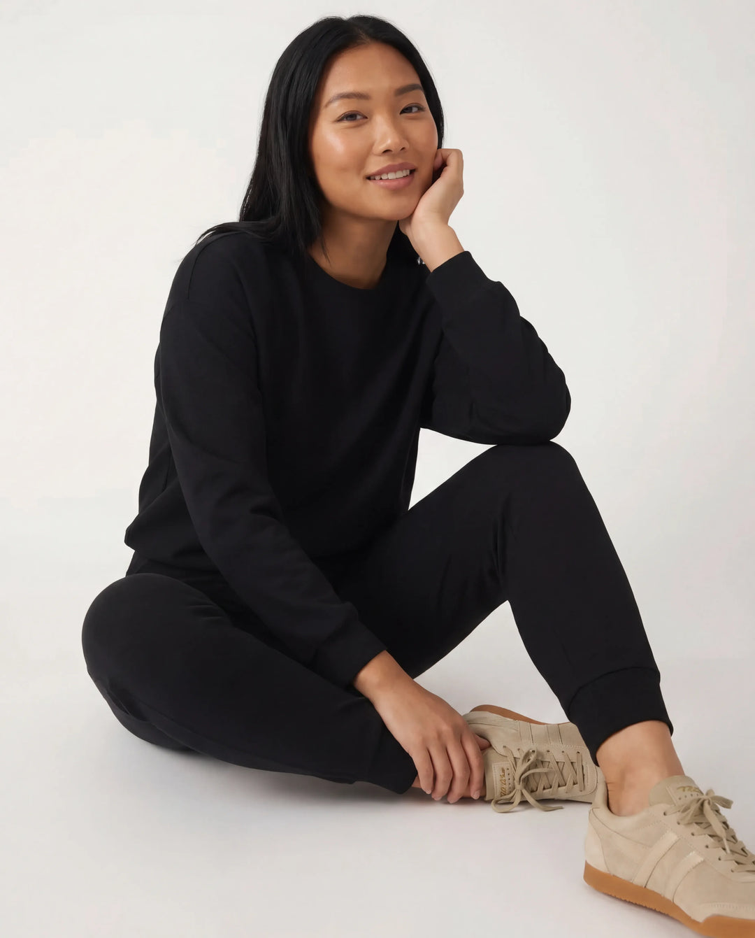 Black Bamboo Women Jogger