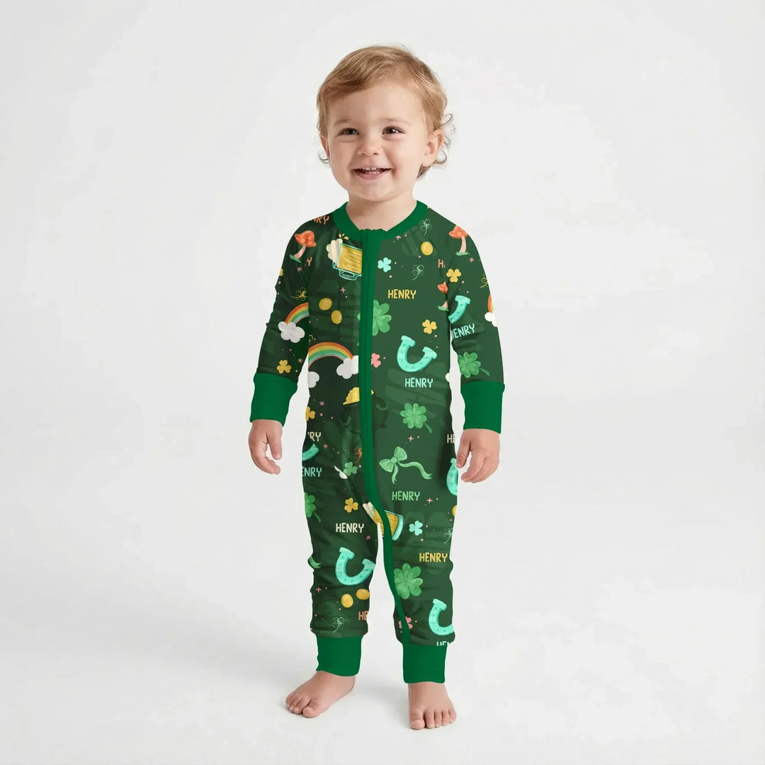 Custom Name Sprinkle Of Luck Bamboo Convertible Zippy