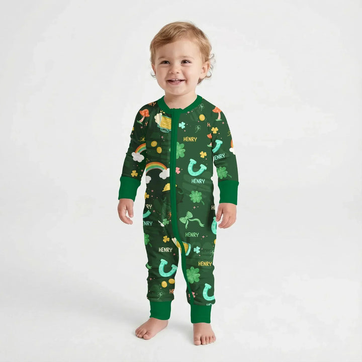 Custom Name Sprinkle Of Luck Bamboo Convertible Zippy