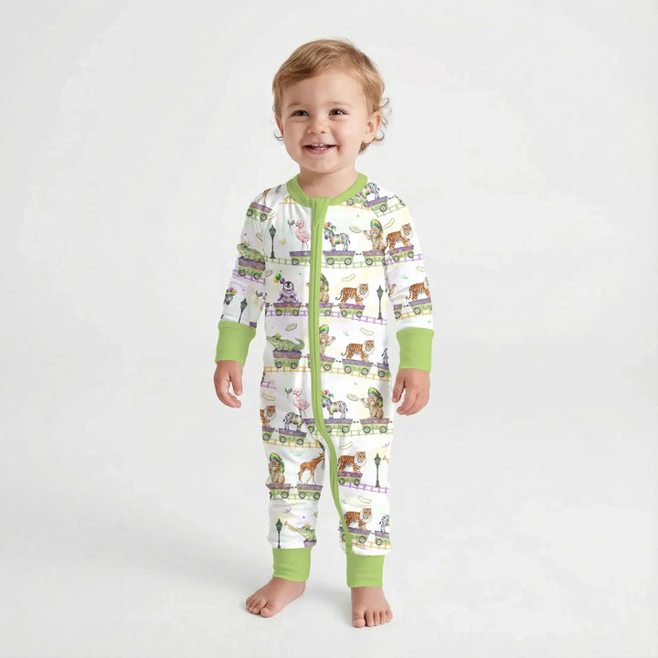 Mardi Gras Jungle Krewe Bamboo Convertible Zippy