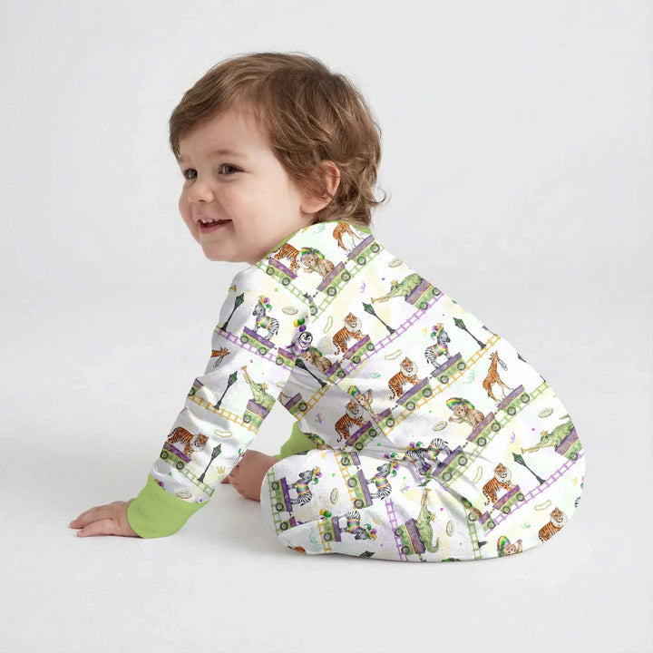 Mardi Gras Jungle Krewe Bamboo Convertible Zippy