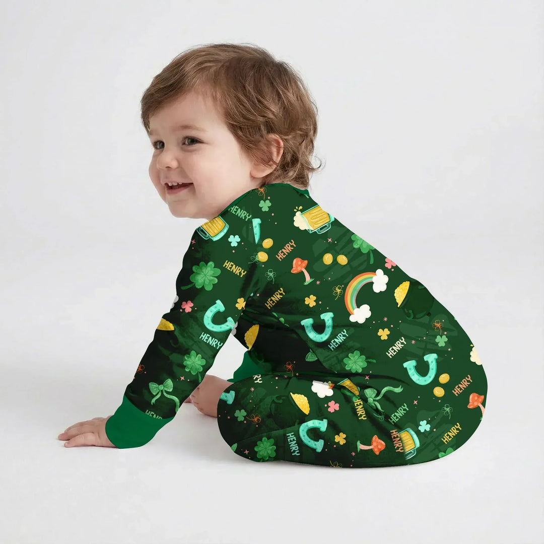 Custom Name Sprinkle Of Luck Bamboo Convertible Zippy