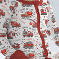 Construction Trucks Loads of Love Bamboo Convertible Zippy