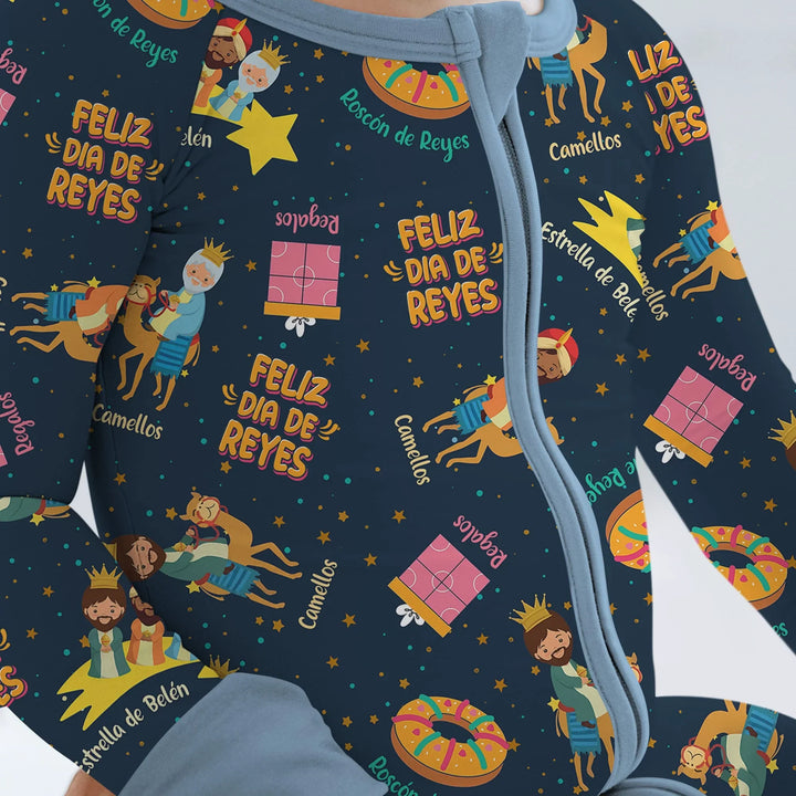 Feliz Dia de Reyes Bamboo Convertible Zippy