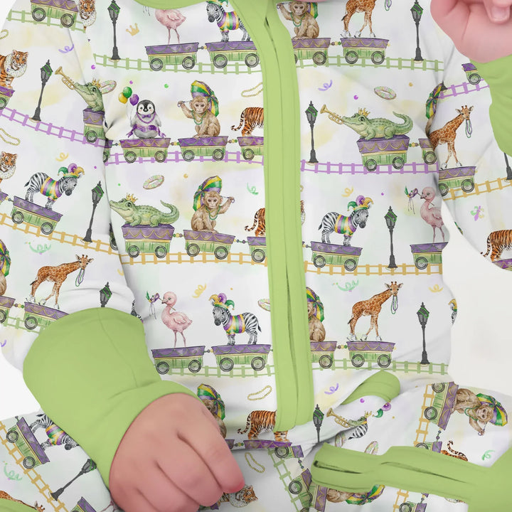 Mardi Gras Jungle Krewe Bamboo Convertible Zippy