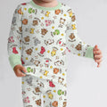 Kawaii Zodiac Bamboo Two Piece Long Sleeve Pajama Set