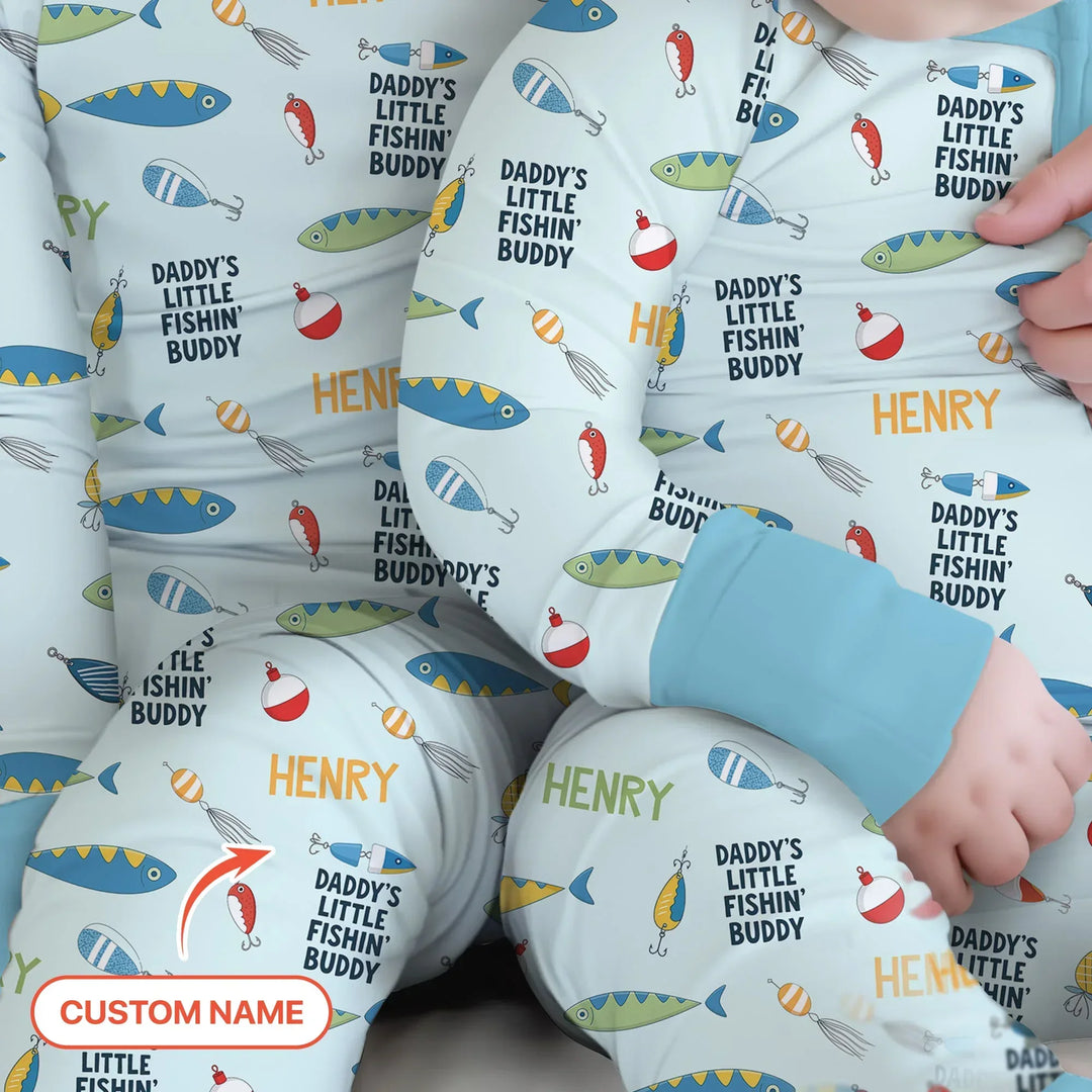 Fishing Squad Family Matching Bamboo Convertible Zippy