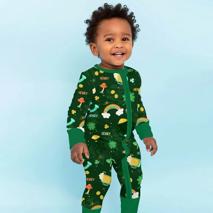 Custom Name Sprinkle Of Luck Bamboo Convertible Zippy