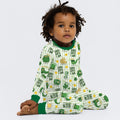 God Says I Am - Lucky & Loved Bamboo Two Piece Long Sleeve Pajama Set