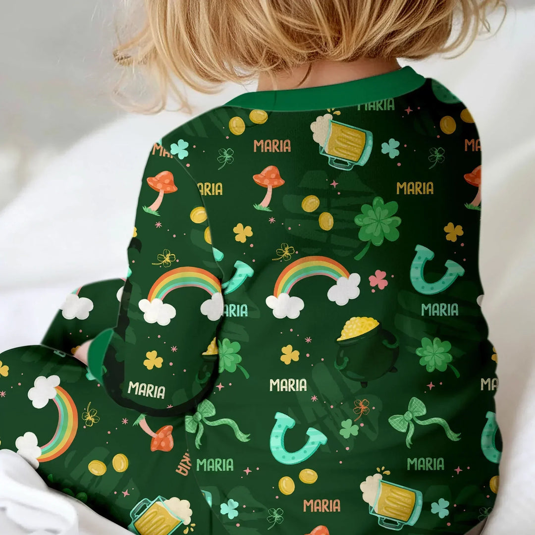 Custom Name Sprinkle Of Luck Bamboo Convertible Zippy