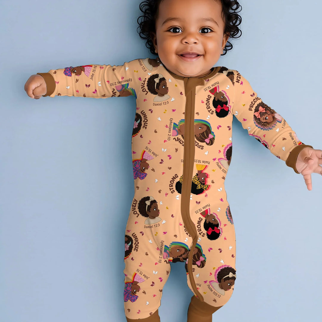 Empowered African Girl Bamboo Convertible Zippy