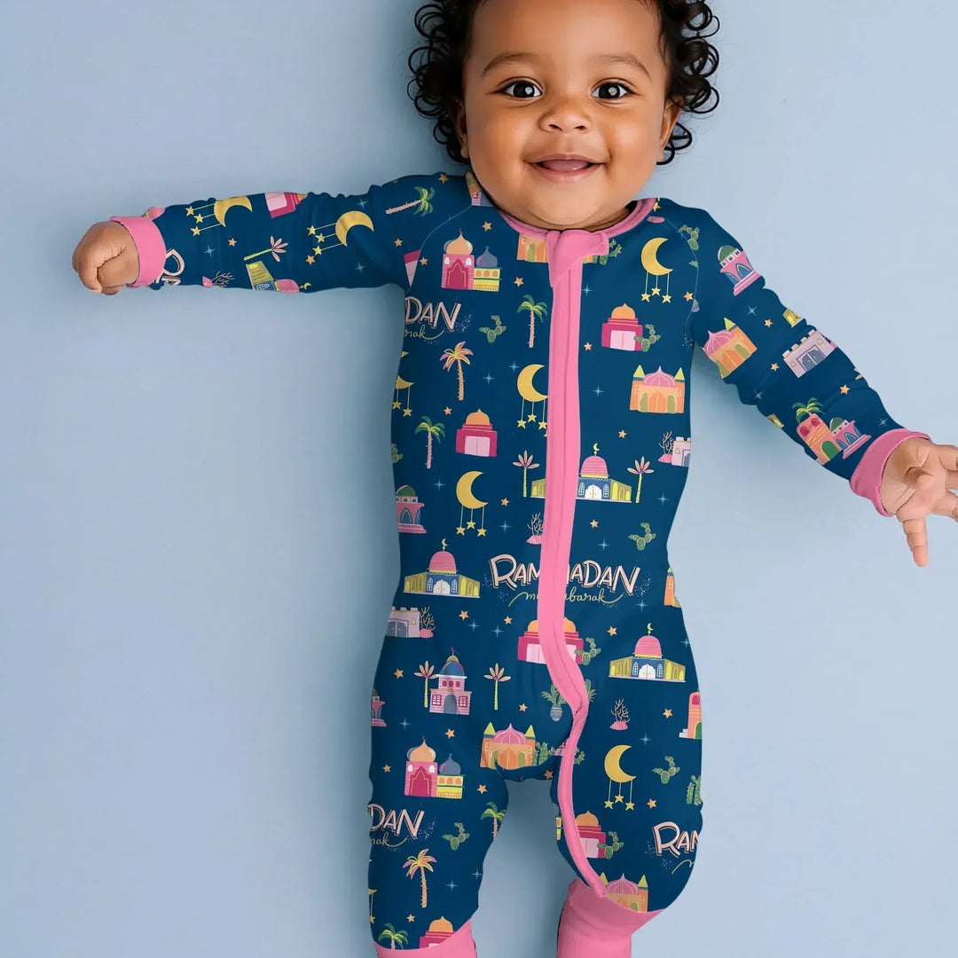 Ramadan Kareem Family Matching Bamboo Convertible Zippy