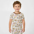 God Says I Am – Little Blessings Bamboo Two Piece Short Sleeve Pajama Set
