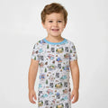 God Says I Am – Adventure Affirmations Bamboo Two Piece Short Sleeve Pajama Set