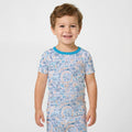 Doodle Passover Matching Family Bamboo Two Piece Short Sleeve Pajama Set