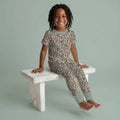 Camo Easter Bunny Bamboo Two Piece Short Sleeve Pajama Set