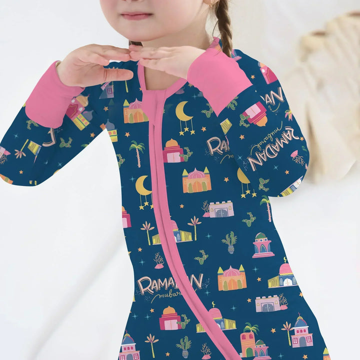 Ramadan Kareem Family Matching Bamboo Convertible Zippy
