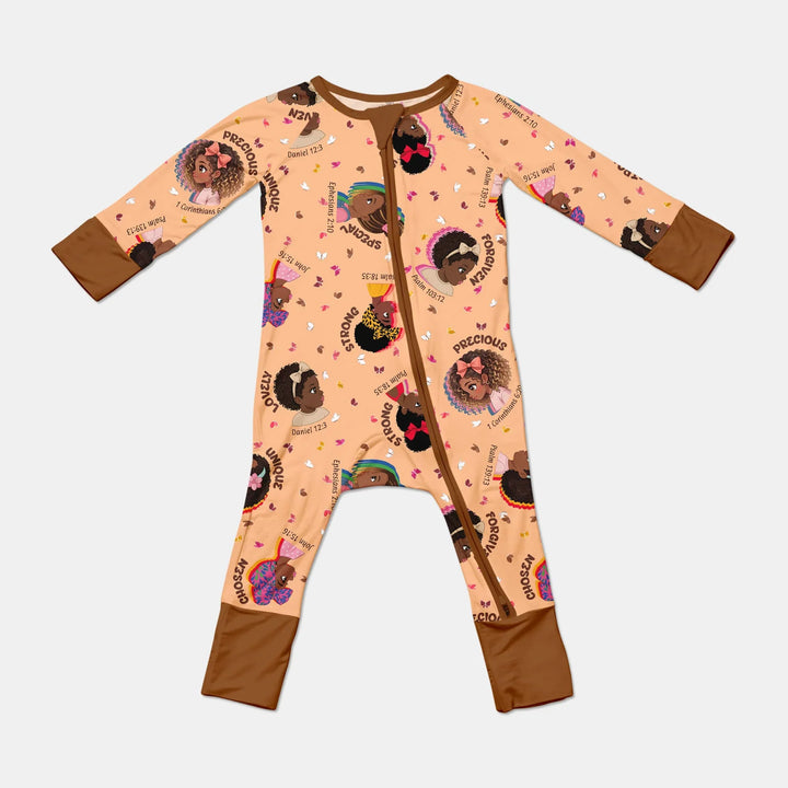 Empowered African Girl Bamboo Convertible Zippy