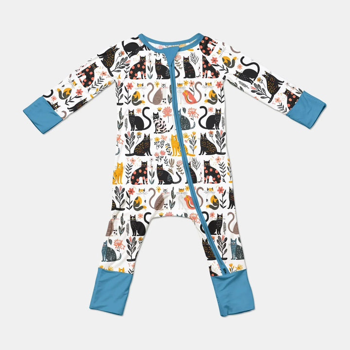 Botanical Cats Bamboo Convertible Zippy