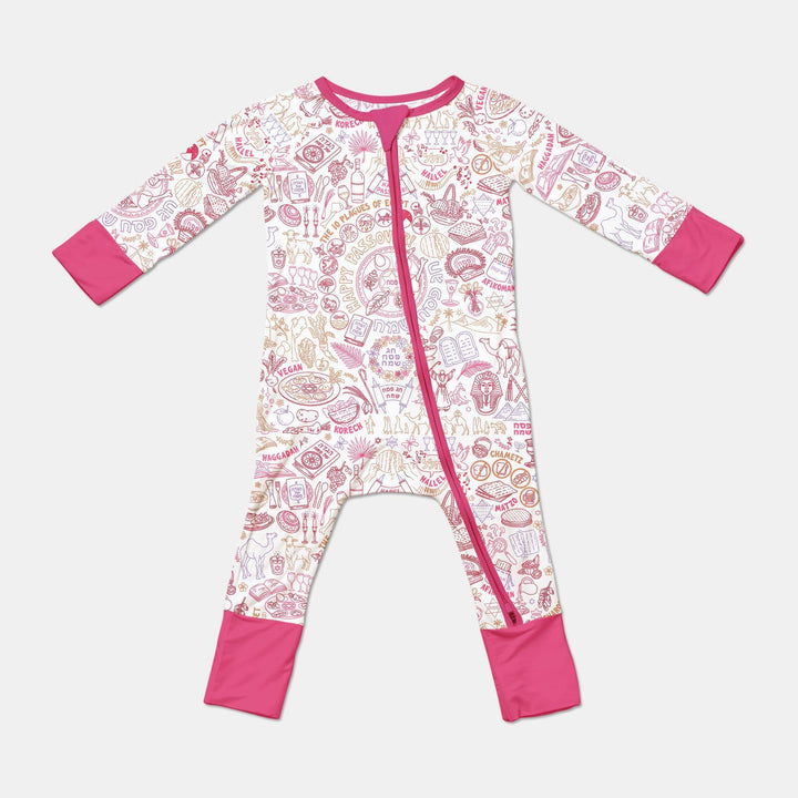 Doodle Passover Matching Family Bamboo Convertible Zippy