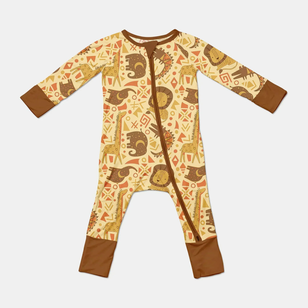 African Animals Spirit Bamboo Convertible Zippy