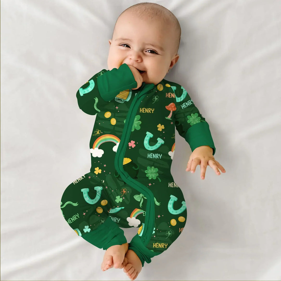 Custom Name Sprinkle Of Luck Bamboo Convertible Zippy
