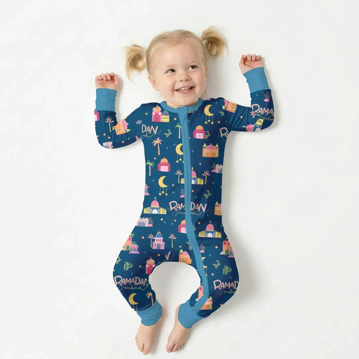 Ramadan Kareem Family Matching Bamboo Convertible Zippy