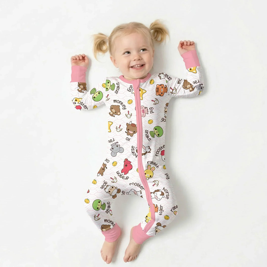 Kawaii Zodiac Bamboo Convertible Zippy