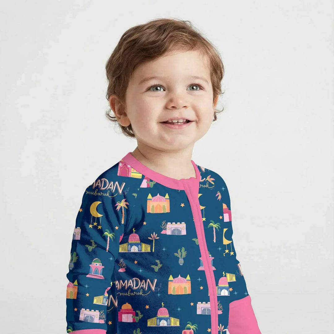 Ramadan Kareem Family Matching Bamboo Convertible Zippy
