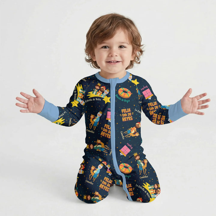Feliz Dia de Reyes Bamboo Convertible Zippy
