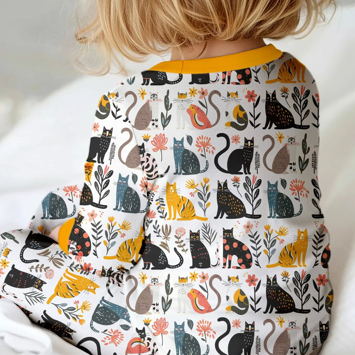 Botanical Cats Bamboo Convertible Zippy