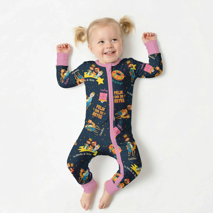 Feliz Dia de Reyes Bamboo Convertible Zippy