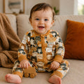 Autumn Cat Gathering Bamboo Convertible Zippy